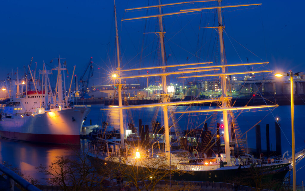 Schiffe Hafen Hamburg Cap San Diego, Rickmer Rickmers